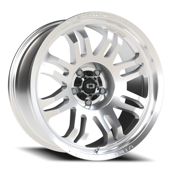 20x9.5 Vision 409 Inferno Milled Machine Face 5x5 (5x127) ET-18 wheel/rim