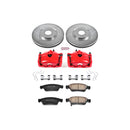 PowerStop Z23 Daily Driver Carbon-Fiber Ceramic Pads Drilled & Slotted Rotor & C