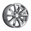 22X9 OE Performance PR168 SLV W/ CHR ACC 6X139.7 ET24 wheel/rim