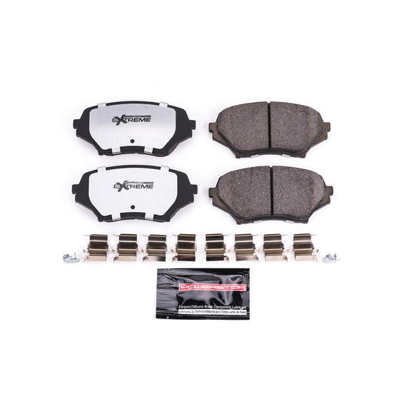 PowerStop Z26 Street Performance Carbon-Fiber Ceramic Brake Pads With Hardware