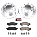 PowerStop Z23 Daily Driver Carbon-Fiber Ceramic Brake Pad and Drilled & Slotted
