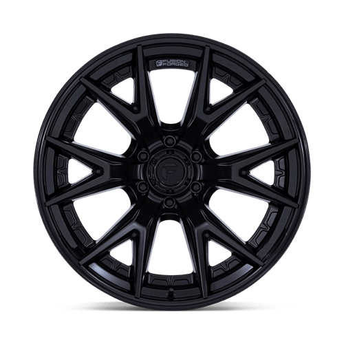 18x9 Fuel Off-Road FC402 Catalyst Matte Black Gloss Black Lip 6x139.7 ET1 Wheel