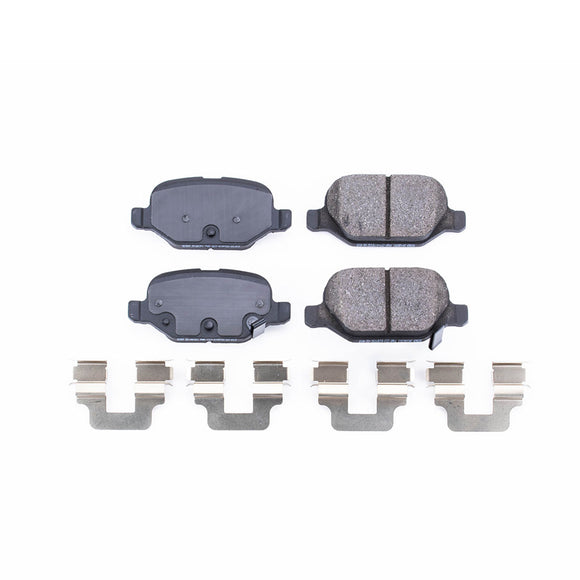 PowerStop Z17 Evolution Ceramic Brake Pads With Hardware