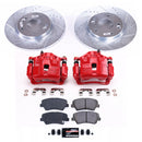 PowerStop Z23 Daily Driver Carbon-Fiber Ceramic Pads Drilled & Slotted Rotor & C