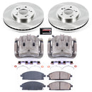 PowerStop OE Stock Replacement Low-Dust Ceramic Brake Pad, Rotor and Caliper Kit