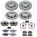 PowerStop OE Stock Replacement Low-Dust Ceramic Brake Pad, Rotor and Caliper Kit