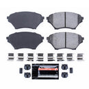 PowerStop Z23 Evolution Sport Carbon-Fiber Brake Pads With Hardware