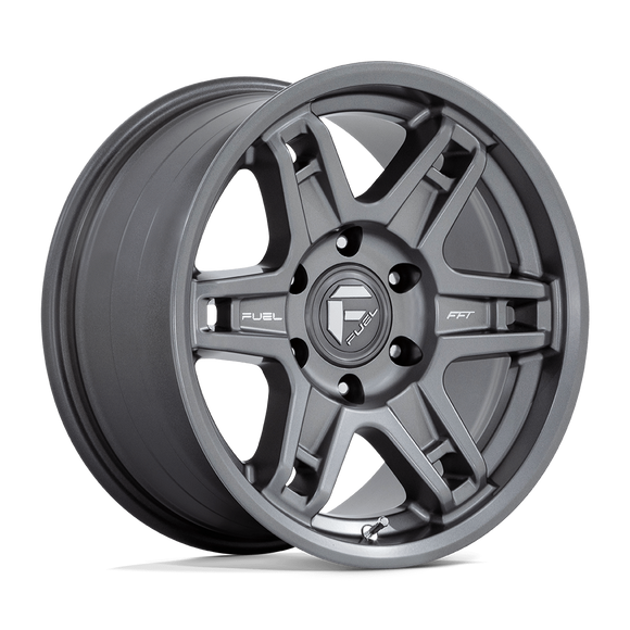 17x9 Fuel Off-Road D838 Slayer Gray 5x127 ET-38 CB71.5 Wheel Rim