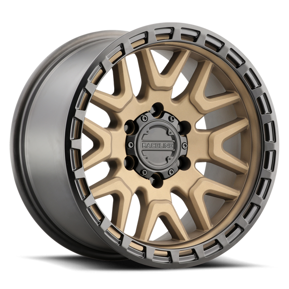 17x9 Raceline 953BZ Bronze 6x135 ET-12 Wheel Rim
