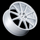 19X9.5 TSW TW004 Canard Gloss Silver W/ Machined Face 5x112 ET40 Wheel Rim