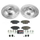 PowerStop Z23 Daily Driver Carbon-Fiber Ceramic Brake Pad and Drilled & Slotted