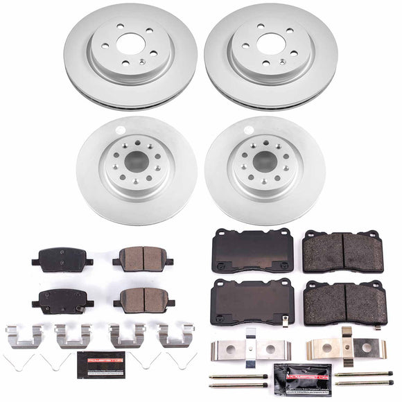 Z23 Daily Driver Premium Carbon-Fiber Ceramic Brake Pad and Fully Coated Rotor K