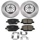 PowerStop OE Stock Replacement Low-Dust Ceramic Brake Pad and Rotor Kit