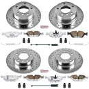 PowerStop Z26 Street Performance Ceramic Brake Pad and Drilled & Slotted Rotor K