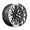 20X8.5 US Mag U138 SANTA CRUZ G-BLK DIA-LP 5X127 ET6 wheel/rim