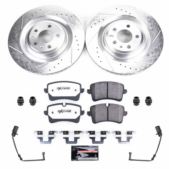 PowerStop Z26 Street Performance Ceramic Brake Pad and Drilled & Slotted Rotor K