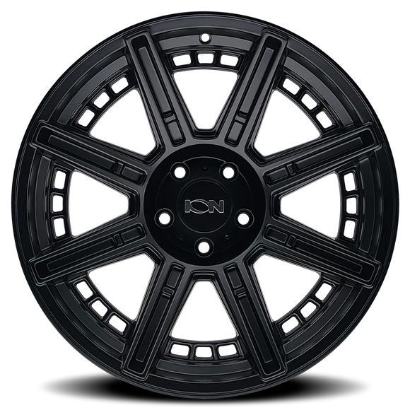 20x10 Ion 149 Matte Black 5x127 ET-24 CB78.1 Wheel Rim