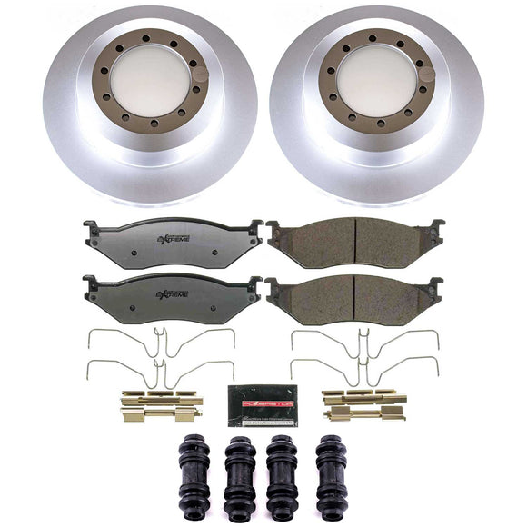 Z36 Truck & Tow Premium Carbon-Fiber Ceramic Brake Pad and Fully Coated Rotor Ki