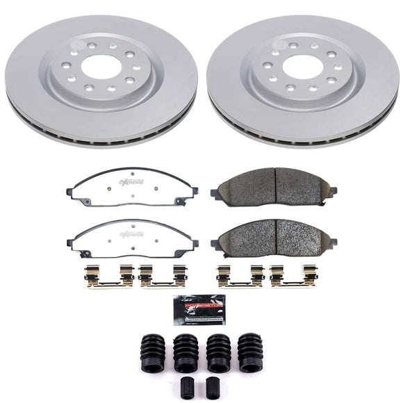 Z36 Truck & Tow Premium Carbon-Fiber Ceramic Brake Pad and Fully Coated Rotor Ki