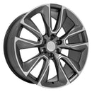 24" Replica Wheel CV32 Fits Chevrolet Silverado 1500 24x10 Gunmetal Wheel