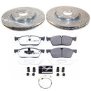 PowerStop Z36 Carbon-Fiber Ceramic Brake Pad with Drilled and Slotted Rotor Kit