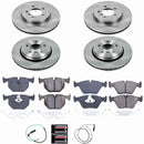 PowerStop OE Stock Replacement Low-Dust Ceramic Brake Pad and Rotor Kit