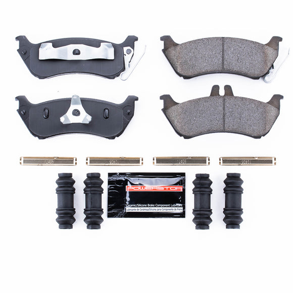 PowerStop Z23 Evolution Sport Carbon-Fiber Brake Pads With Hardware