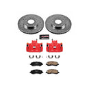PowerStop Z23 Daily Driver Carbon-Fiber Ceramic Pads Drilled & Slotted Rotor & C