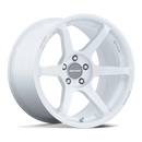 18x8.5 Motegi MR160 Battle VI Matsuri White Pearl 5x114.3 ET35 CB72.56 Wheel Rim