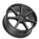 17x7.5 Motiv 432B Gloss Black 5x114.3 5x120 5x4.5 ET40 Wheel Rim