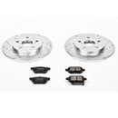 PowerStop Z23 Daily Driver Carbon-Fiber Ceramic Brake Pad and Drilled & Slotted
