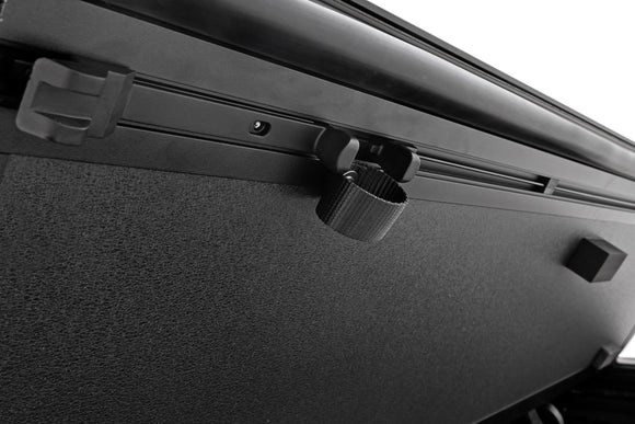 Rough Country Hard Tri-Fold Flip Up Bed Cover 5' Bed For Jeep Gladiator JT 20-23