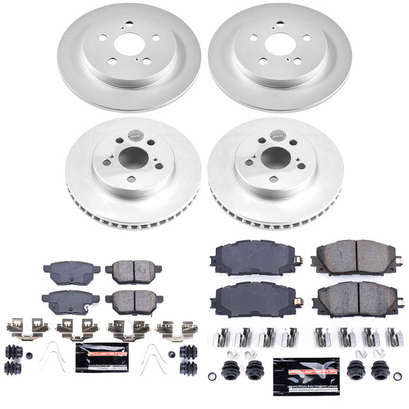 Z23 Daily Driver Premium Carbon-Fiber Ceramic Brake Pad and Fully Coated Rotor K