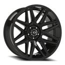 22X10 Vision 305 Rekluse Gloss Black Wheel 5x127 5x5 ET-19 CB78.1