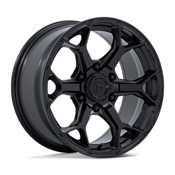 17x8.5 Fuel FC903 Splicer Blackout 6x139.7 ET25 CB106.1 Wheel Rim