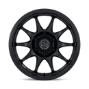 17x8.5 Black Rhino BR038 Ronin Matte Black 6x135 ET0 CB87.1 Wheel Rim