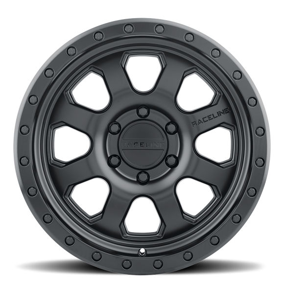 18x9 Raceline 959B Avenger 2.0 Satin Black 6x139.7 ET0 CB106.1 Wheel