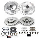 PowerStop Z26 Street Performance Ceramic Brake Pad and Drilled & Slotted Rotor K