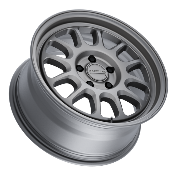 18x9 Raceline 958T Rogue Matte Titanium 8x165.1 ET18 CB130.81 Wheel