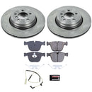 PowerStop OE Stock Replacement Low-Dust Ceramic Brake Pad and Rotor Kit