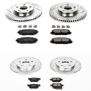 PowerStop Z23 Daily Driver Carbon-Fiber Ceramic Brake Pad and Drilled & Slotted