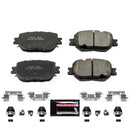 PowerStop Z23 Evolution Sport Carbon-Fiber Brake Pads With Hardware