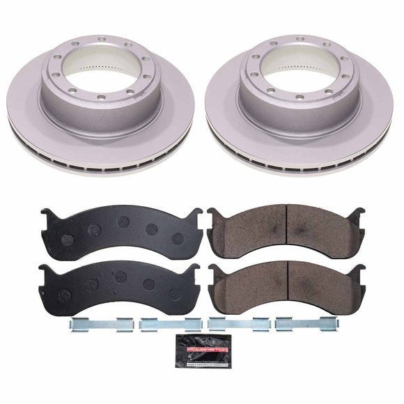 Z36 Truck & Tow Premium Carbon-Fiber Ceramic Brake Pad and Fully Coated Rotor Ki