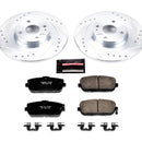 PowerStop Z23 Daily Driver Carbon-Fiber Ceramic Brake Pad and Drilled & Slotted