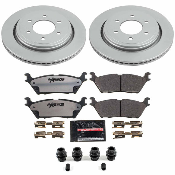 Z36 Truck & Tow Premium Carbon-Fiber Ceramic Brake Pad and Fully Coated Rotor Ki