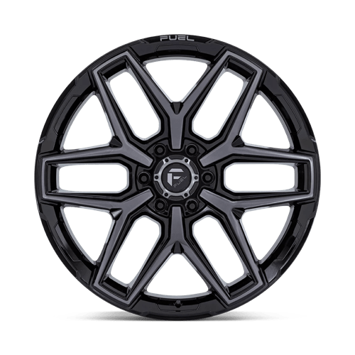 22x12 Fuel Off-Road Flux Black 6x135 ET-44 CB87.1 Wheel Rim