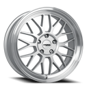 18x8 Katana KR06 Gloss Silver Machine Lip 5x120 ET40 CB72.56 Wheel