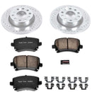 PowerStop Z23 Daily Driver Carbon-Fiber Ceramic Brake Pad and Drilled & Slotted