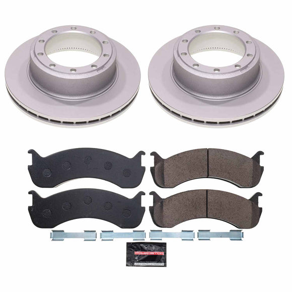 Z36 Truck & Tow Premium Carbon-Fiber Ceramic Brake Pad and Fully Coated Rotor Ki