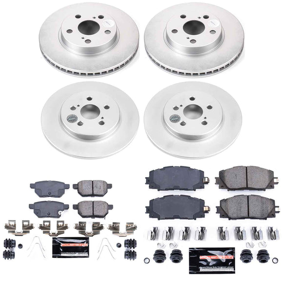 Z23 Daily Driver Premium Carbon-Fiber Ceramic Brake Pad and Fully Coated Rotor K